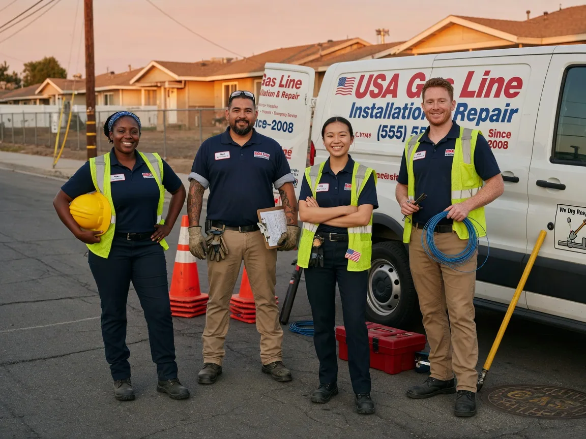 Gas Line Installation company in Warner, OK